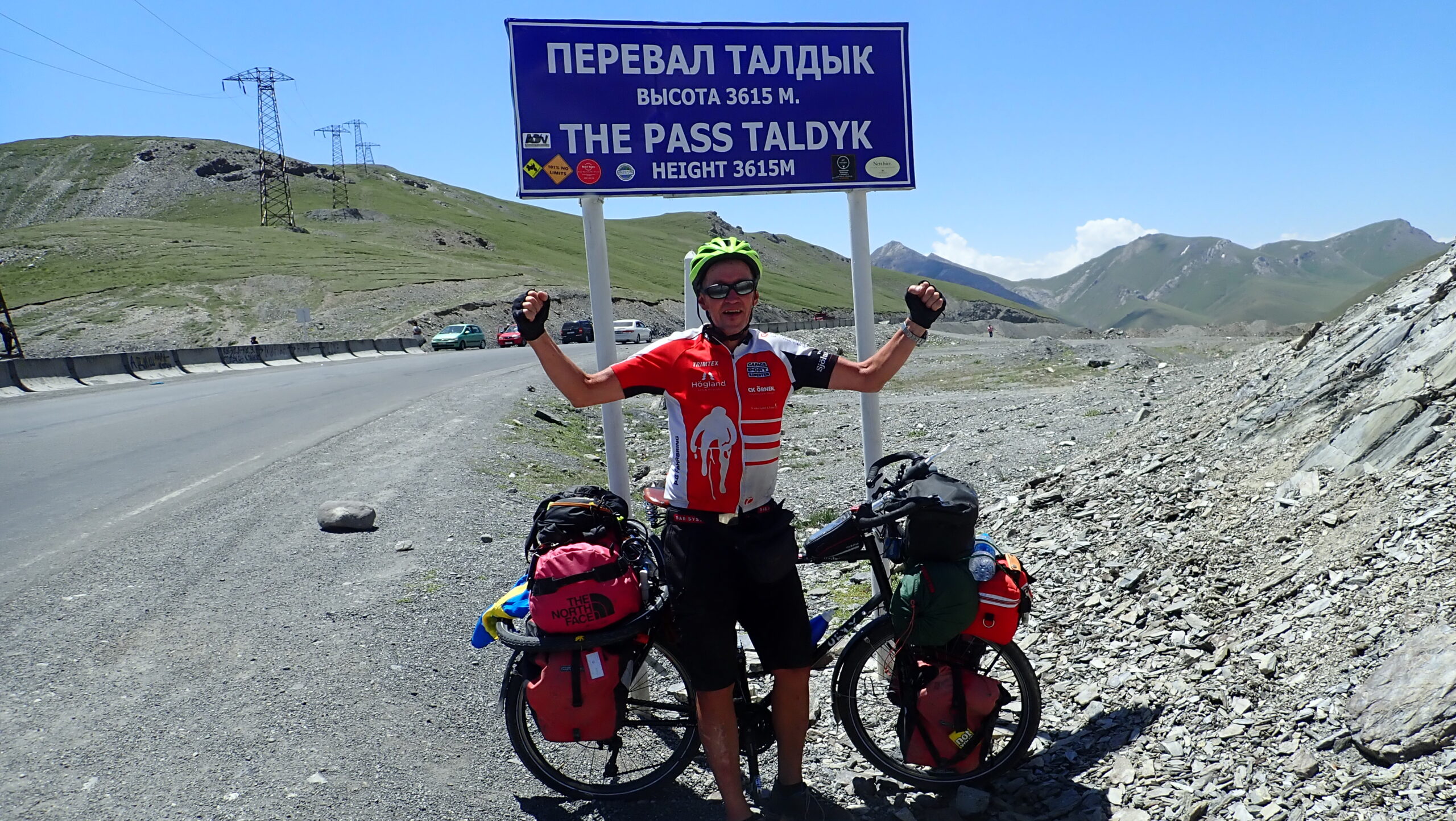 Taldyk pass peak